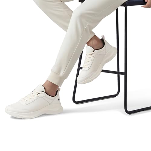 Image of Neeman's Everyday Rise Sneakers for Men | Lightweight Breathable Stylish Casual Walking Shoes | Flexible Dual Density Footbed | Reduces Joint Pressure | Flexible Sole | Lace- Up Shoe