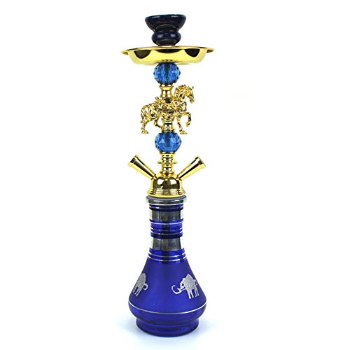 Rteanb Arabischer Hukahn-Doppel-Pipe-Hukahn-Tierhukah-Bar-Huka Für Einen Besseren Shisha-Hukahn Rauchergenuss, Geeignet… – Bild 6