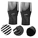 Beatifufu Hair Dryer Comb Attachment Universal Air Nozzle Concentrated Heat Fast Drying Lightweight 4.92X1.96X1.96In Compatible with Most Hair Dryers for Smooth Shiny Styling