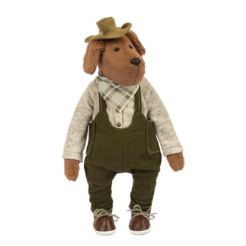 Kit de costura Miadolla de muñeca decorativa Charlie The Dog manualidad para adultos de 21 cm