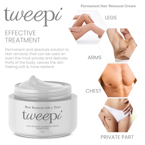 Hair Growth Inhibitor Cream- Permanent Body and Face Hair Removal - Modern Day Ant Egg Cream- Paraben Free- MADE IN UK- 50G