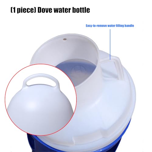 Abreuvoir automatique pour pigeons récipient d'eau portable propre sans effort - 4