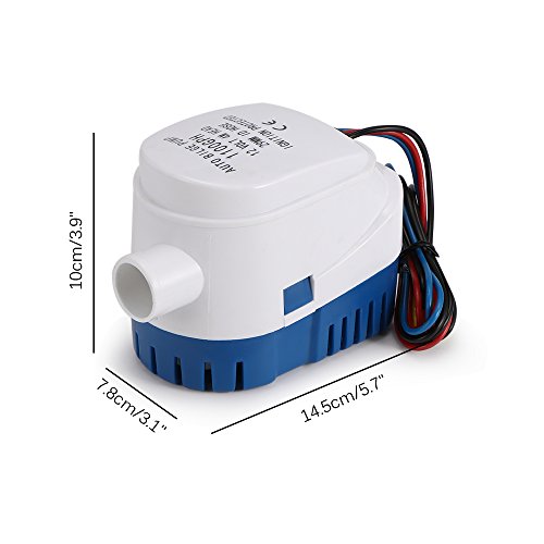 ONEVER 1100GPH Boat 12V Marine Automatic