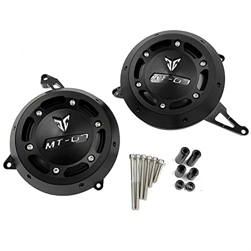 Protection de stator Yamaha MT-07 FZ07 2014-2020 slider moteur noir