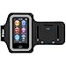 i2 Gear Adjustable Armband Compatible with iPod Nano 8th and 7th Generation Devices (Black)