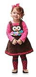 Mud Pie Baby Girls' Owl Jumper with Tights