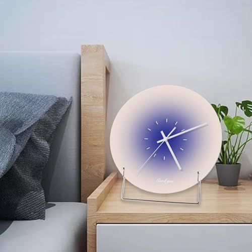 Horloge pour salon et bureau avec support en acier - 5