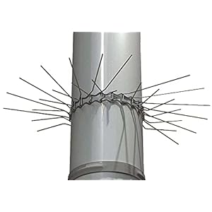 Easy Life Marten protection for downspouts up to Ø 100 mm (V2A) – individually adjustable through the insertion system of the belt links