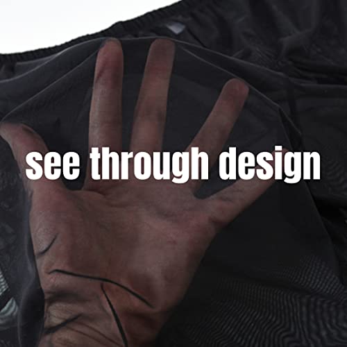 ZONBAILON Mens Mesh See Through Pajama Sheer Lounge Lightweight Sleepwear Tranparent Nightwear Leggings Bottoms3