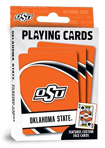 Image of Masterpieces NCAA Sports Playing Cards - Oklahoma State Cowboys Official Poker Deck