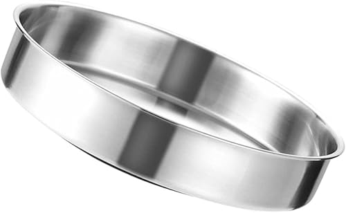 Miniatura 1 de Estante de almacenamiento giratorio de acero inoxidable Organizador de plato giratorio de cocina 1 pieza Bandeja de almacenamiento de especias Caja