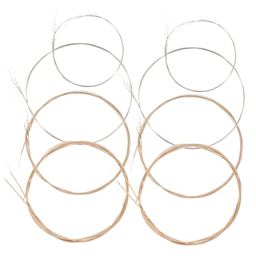 GOOHOCHY 12-string Acoustic Mandolin Strings 5 Stainless Steel Mandolin Replacement