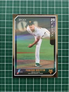EPOCH 2023 NPB プロ野球カード #331 フォスター・グリフィン［読売ジャイアンツ／巨人］レギュラーパラレル銀