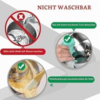 Getreidemühle Elektrisch 2000g Elektrische Mühle High Speed Edelstahl Graingrinder & Kommerzieller Motor Mahlstein Mühle Getreide für Kräuter/Gewürze/Nüsse/Getr – Ansicht 5