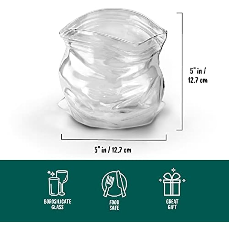 Genuine Fred UNZIPPED Hand-Blown Glass Bowl, One Size