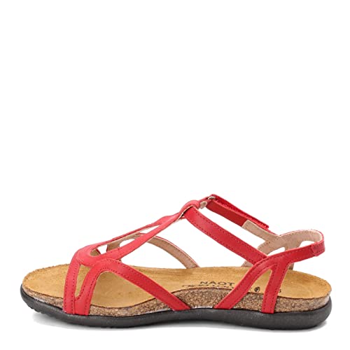 Image of NAOT Footwear Women's Dorith Sandal with Cork Footbed and Arch Support Footbed - Adjustable Sandal With Backstrap - Comfort and Support - Lightweight and Perfect for Travel - Narrow to Medium Fit