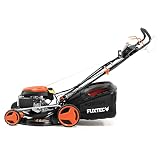 Kosiarka spalinowa FUXTEC 4w1 FX-RM5196eSPRO, 6 KM / 4,4 kW, szer. koszenia 51 cm, naped tylny regulowany, 4-suwowa, 25–75 mm, kosz 60 l i funkcja mulczowania