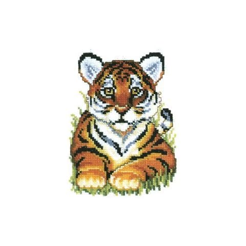 PAKO Tiger Cub - Cross Stitch Kit Cover