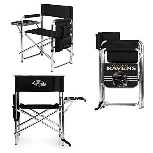 Image of Picnic TIME NFL Unisex-Adult NFL Sports Chair with Side Table, Beach Chair, Camp Chair for Adults