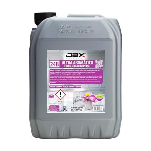 JAX Professional 24B Limpiador de suelos Ultra-Concentrado • Fragancia floral - 5L