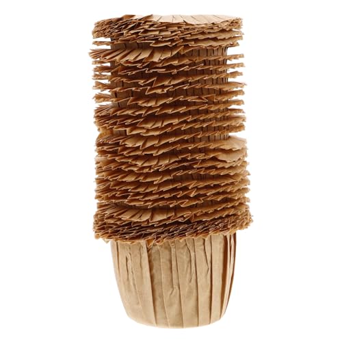 Alipis 30 peças porta-papéis forma do chapéu de taça moldes para Cupcakes moldes para uffins decorações para Cupcakes capazes decorativos para uffins para festas de casamento
