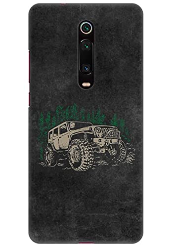 Jeep in Jungle Printed Back Cover Phone Case for Redmi K20 Back Cover Printed