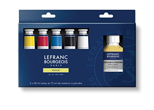 Lefranc Bourgeois Set oleo Fine 5x40ml, Multicolor, 40ml
