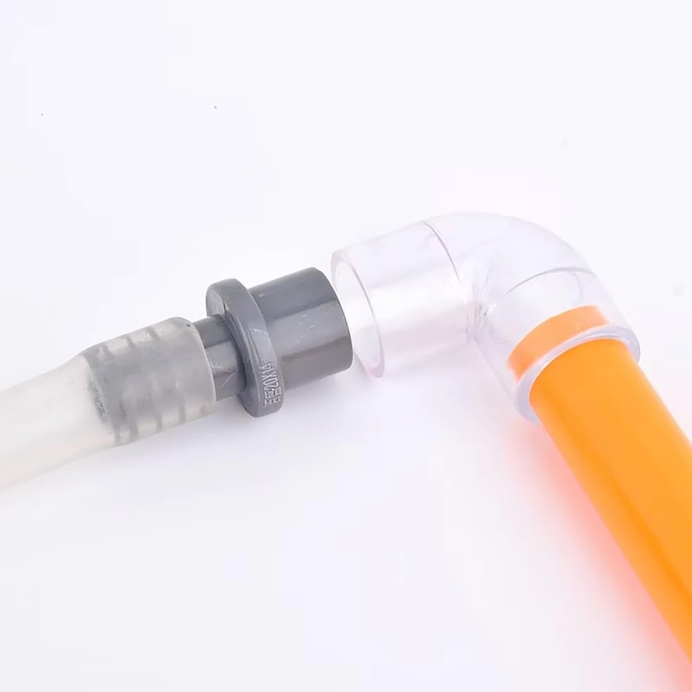 Conector Pagoda de PVC, Adaptador de Manguera de riego de jardín Plateado, diámetro Exterior de 20/25/32 mm, Compatible con mangueras de 5-25 mm.(20pcsx32mmx16mm)