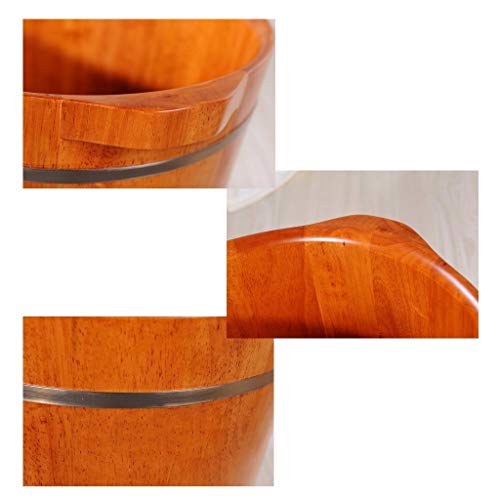 Bañera de madera para pedicure y spa de pies miniatura 2