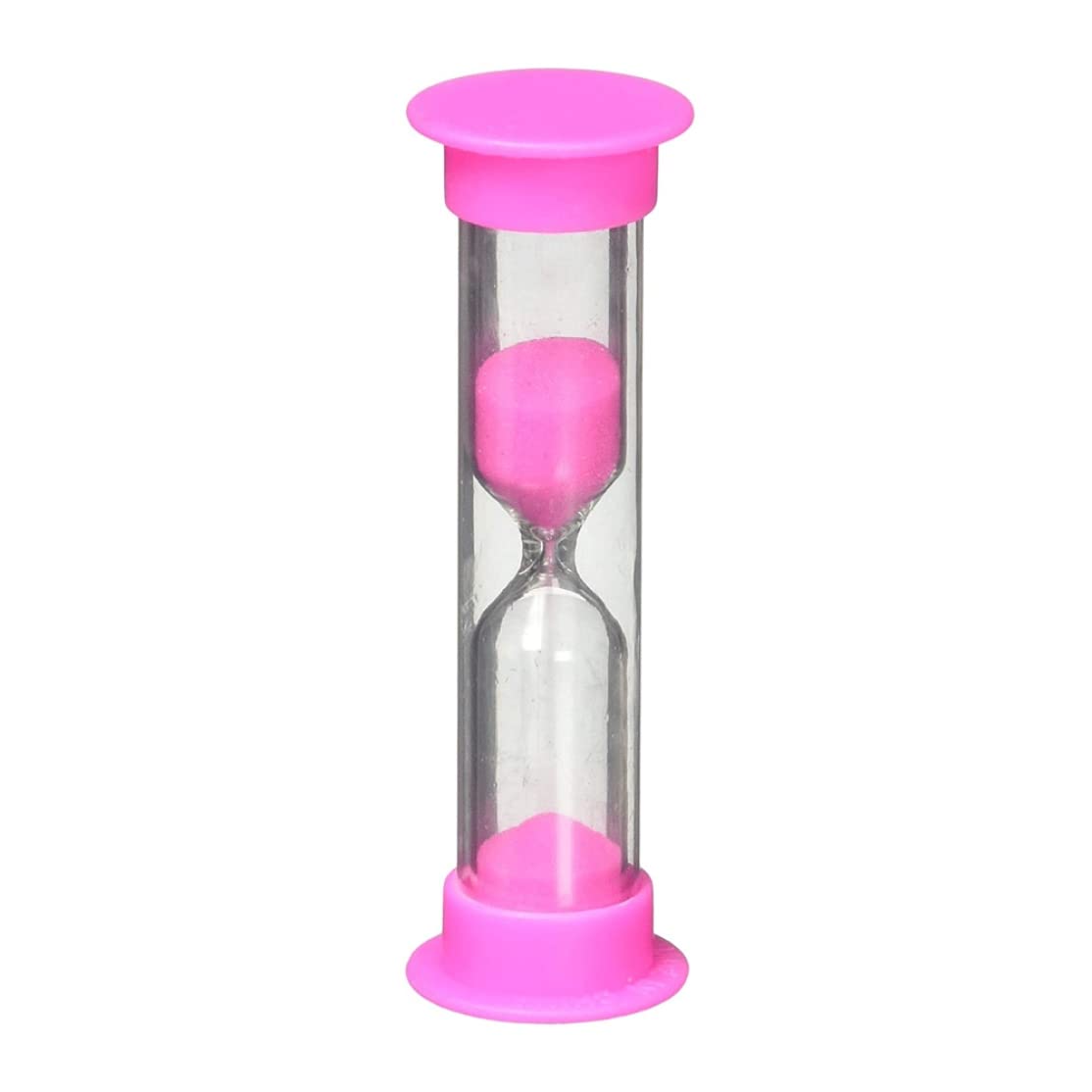 Kuyyfds Colorful Kids Toothbrush Timer Hourglass Kids Sandglass 2 Minutes Hourglass Rose Red