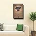 Ymyoo Canvas Painting Wall Art Print Doberman Pinscher Dog Prayer Kitchen Wall Art Abstract For Garage 8×12 Inches With Metal Frame