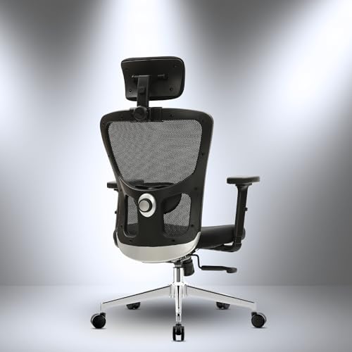 Image of Urban Pro Ergonomic Office Chair for Work | Multi-Lock | 3 Year Warranty | 2D Armrest | Adjustable Lumbar (2D Armrest, Multi Lock)