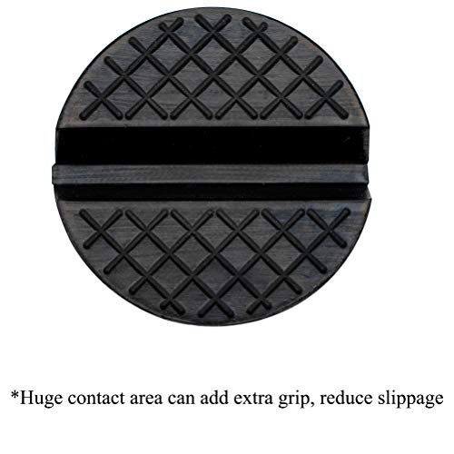 Unique Design Universal Car Jack Stand Support Pad Floor Lifting Slotted Frame Rail Protector Guard Pinch Weld Protector Rubber #TOP5