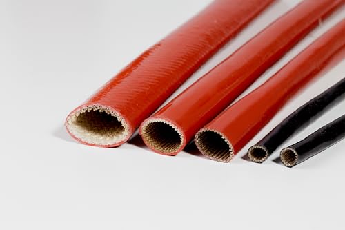 Gaine isolante silicone résistant à 260°C pour câblage électrique - 5