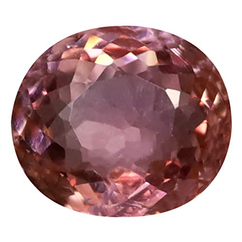 Tourmaline rose 1,32 ct coupe ovale pour bague de fiançailles sur mesure