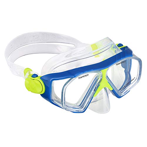 Aqua Lung Yellow/Blue Us Divers Avalon Lx Jr Mask #TOP7