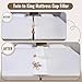 Vekkia 80 x 12 Extra-Wide & Thin Twin to King Converter- Split King Gap Filler (0-3") with Upgraded T-Shaped Design,Washable Cover, Fits Family Beds, Guest Room, Hotel & Vacation Rentals