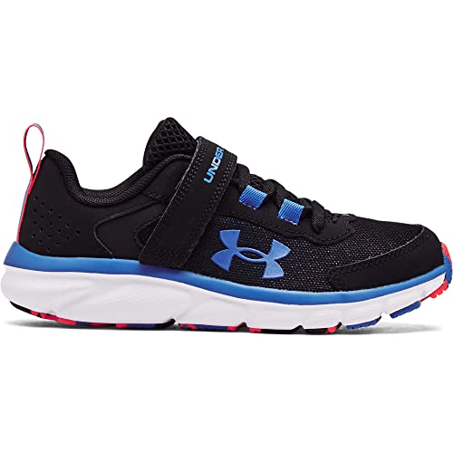 Image of Under Armour Boys' Little Kid Pre School Assert 9 Alternate ClosureDISC, Black (004) /Victory Blue, 11.5