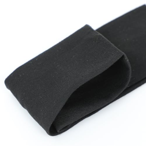 Image of 9Pcs Headbands for women Non Slip Headband, Soft Elastic Hair Bands for Women's Hair, Fashion Cotton Cloth Stretchy Sweat Bands Headbands for Sports, Makeup, Gym, Running, Yoga, Workout (Black)
