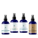 Pristine Toilet Paper Spray | As Seen on Shark Tank - 4 oz Multipack Bundle - Original, Cooling Peppermint, Rustic, Coconut Amber