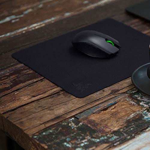 Razer Goliathus Speed (Small) Gaming Mousepad: Smooth Gaming Mat - Anti-Slip Rubber Base - Portable Cloth Design - Anti-Fraying Stitched Frame - Stealth - Image 6