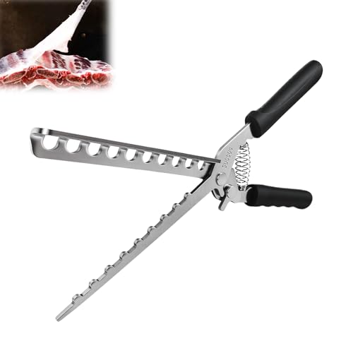 Herramienta para remover membrana de costillas de acero inoxidable miniatura 1