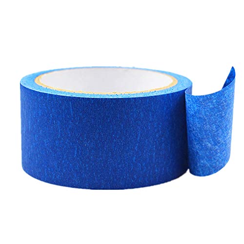 Image of Blue Painter's Tape 33 Yards, Multi Surface Masking Tape in Total, 8-50mm Wide Multi Size Painting and Decoration Supplies, Indoor and Outdoor Use
