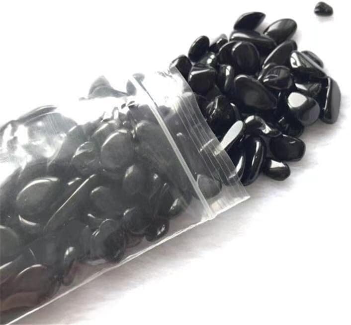 Meditation Home 100g Degaussing Stone Minerals Fish Tank Natural Crystal Gravel Stone Decorative Stones (Color : S, Size : 3-5mm)