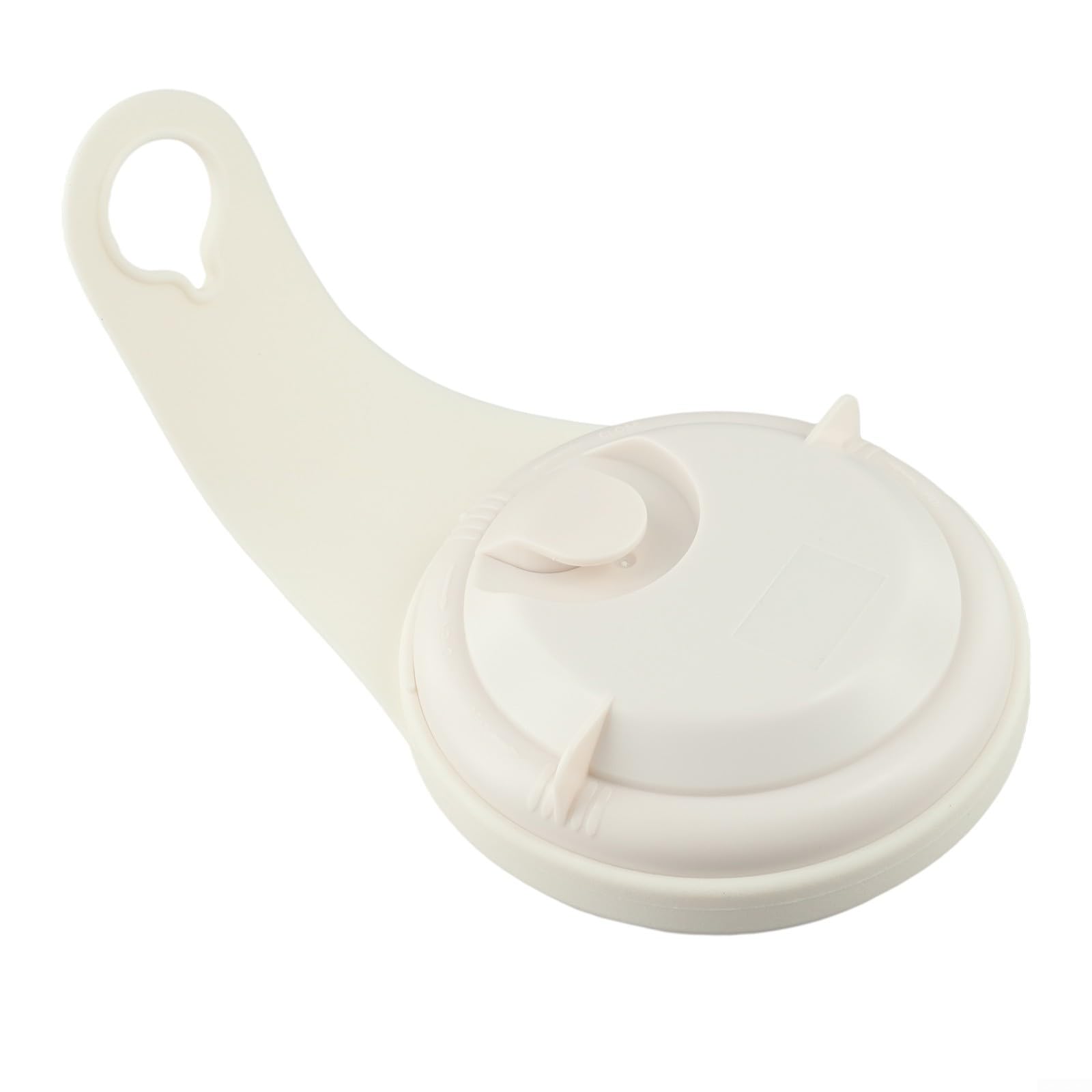 Reloj compacto impermeable para baños, fácil de leer, pantalla digital, funcionamiento silencioso para duchas (blanco)