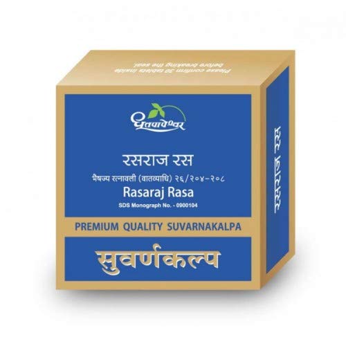Shree Dhootpapeshwar Ltd. Rasaraj Rasa - Complément ayurvédique, 30 onglets