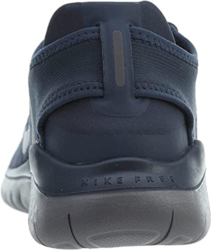 Nike Nike Free Rn 2017, Unisex Sneaker, Thunder Blue Gunsmoke Grey, 12 UK