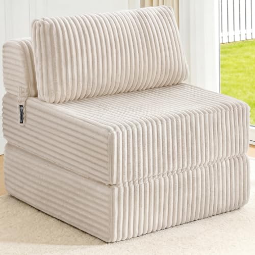 Image of Convertible 4-in-1 Folding Sofa Bed Boneless Sleeper Chair Couch