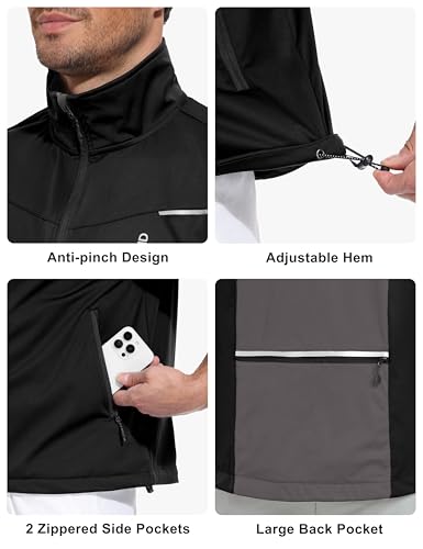 Image of Little Donkey Andy Men's Short Sleeve Softshell Golf Jacket