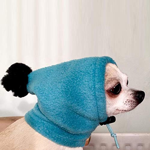 Esobo Pet Apparel Autumn Winter Neck Adjustable Pet Hat Pet Hats for Small Medium Large Dogs - Image 3